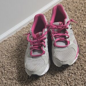 Asics Women's Athletic Shoes - Gray and Pink